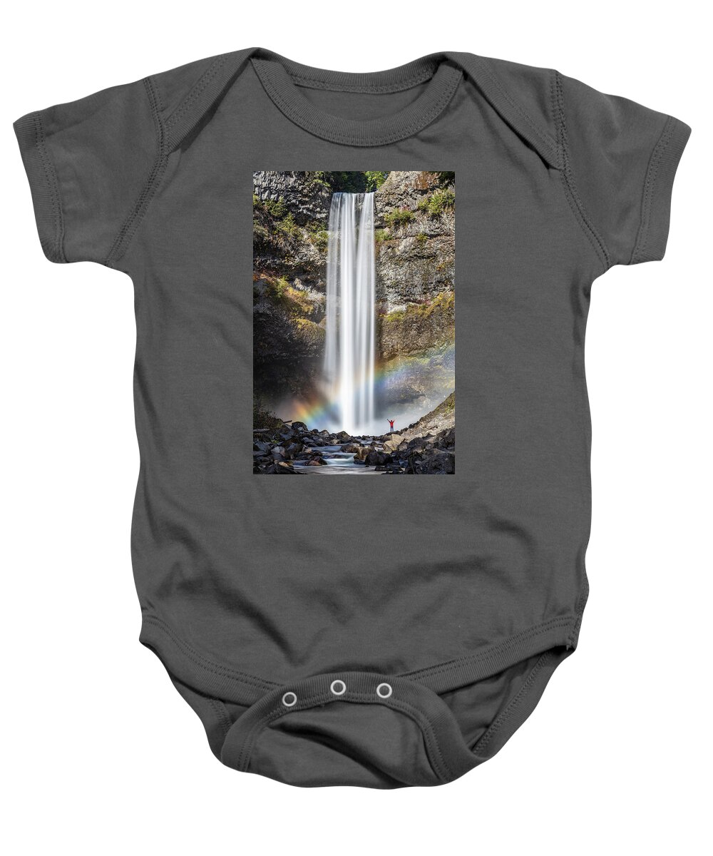 Brandywine Falls Baby Onesie featuring the photograph The Majestic Brandywine falls by Pierre Leclerc Photography
