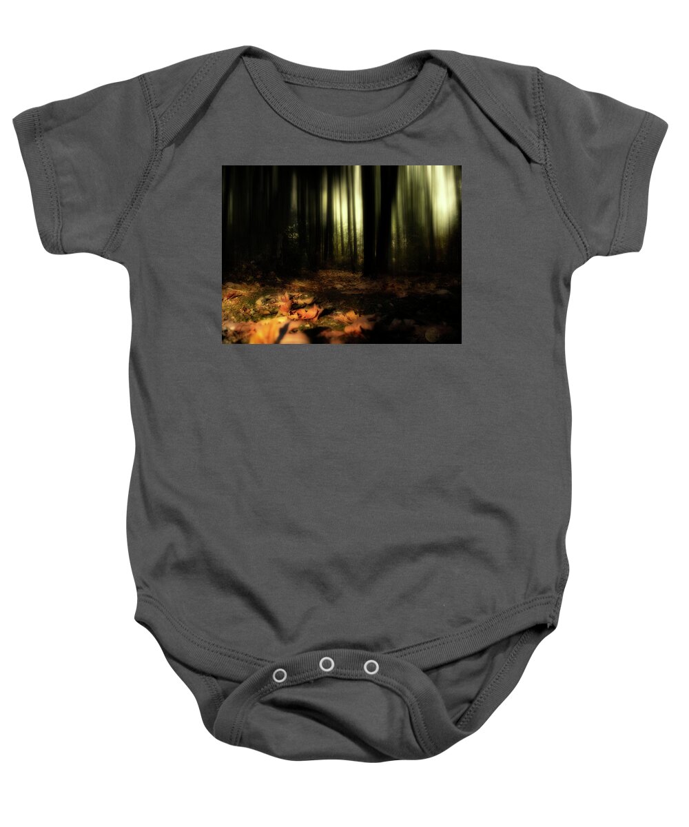  Baby Onesie featuring the photograph The Time Between by Cybele Moon