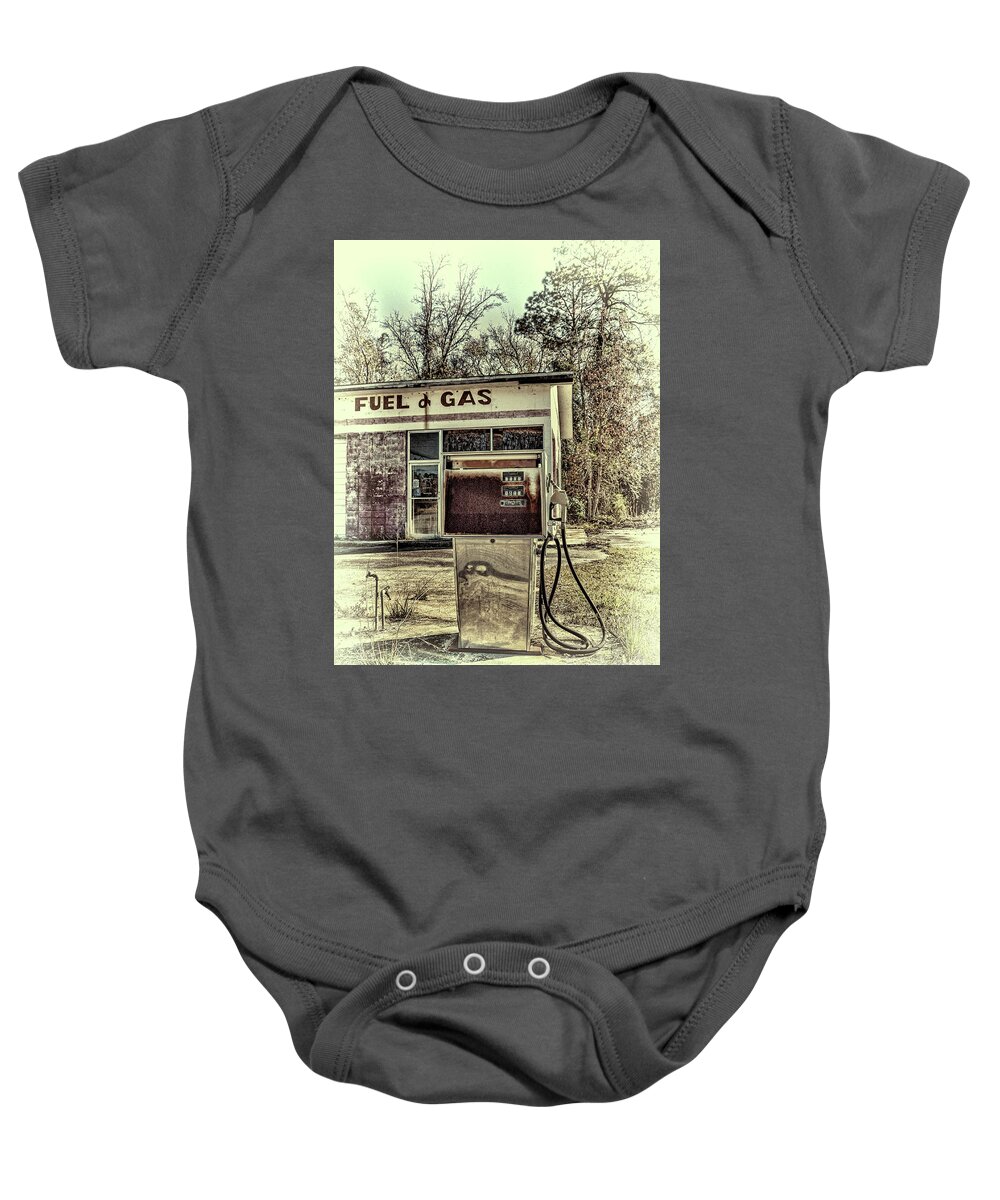 Georgia Baby Onesie featuring the photograph Waiting for Fuel by Lenore Locken