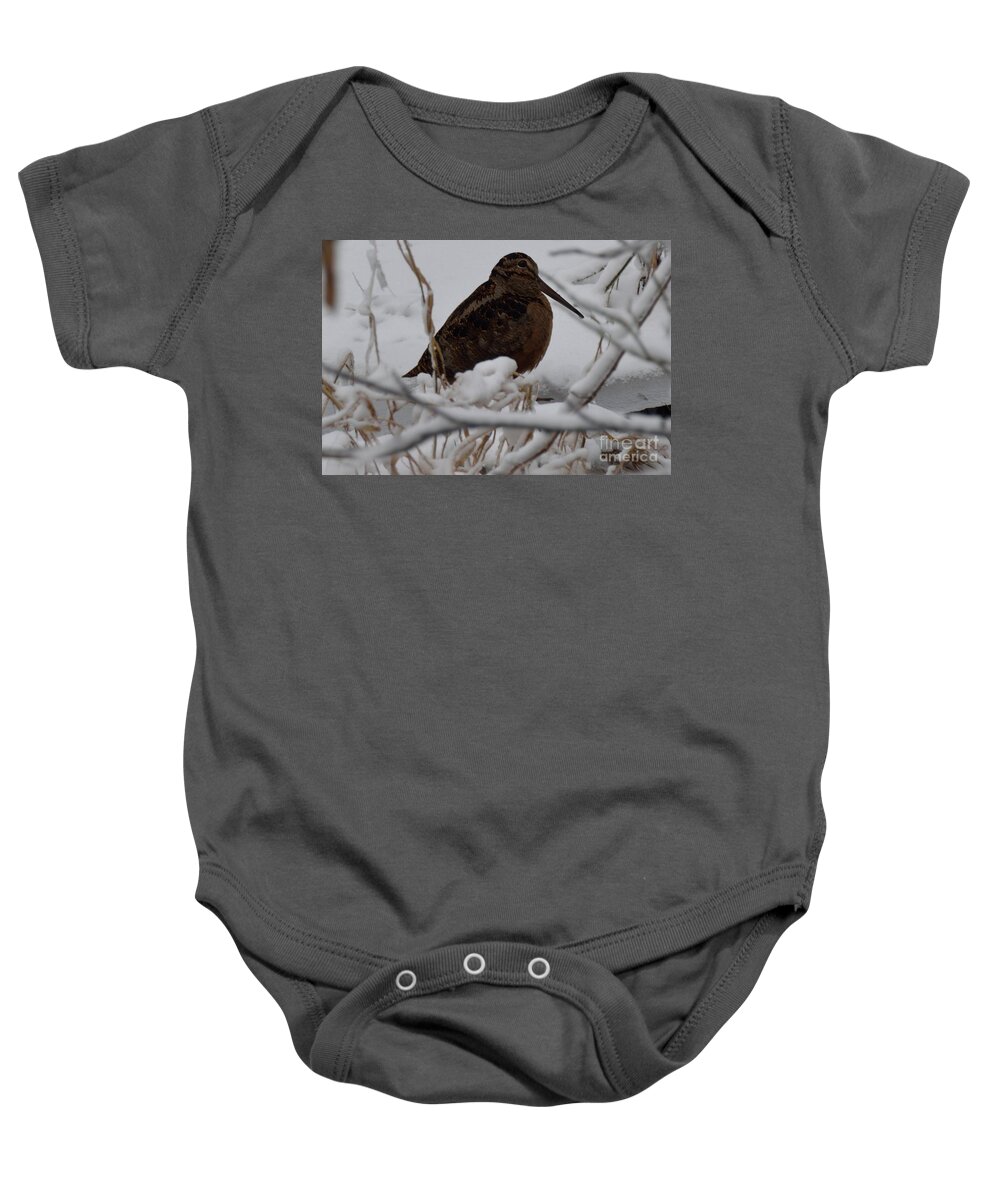 Woodcock Baby Onesie featuring the photograph Wishing I Was Down On The Bayou by Randy Bodkins