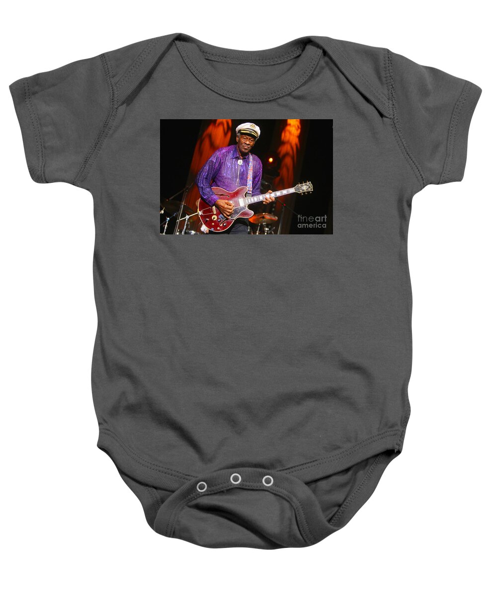 Chuck Baby Onesie featuring the photograph Chuck Barry #1 by Action