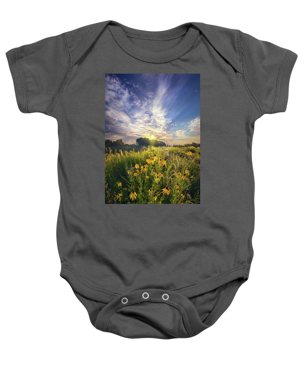 Beautiful Baby Onesie featuring the photograph Field of Dreams #1 by Phil Koch