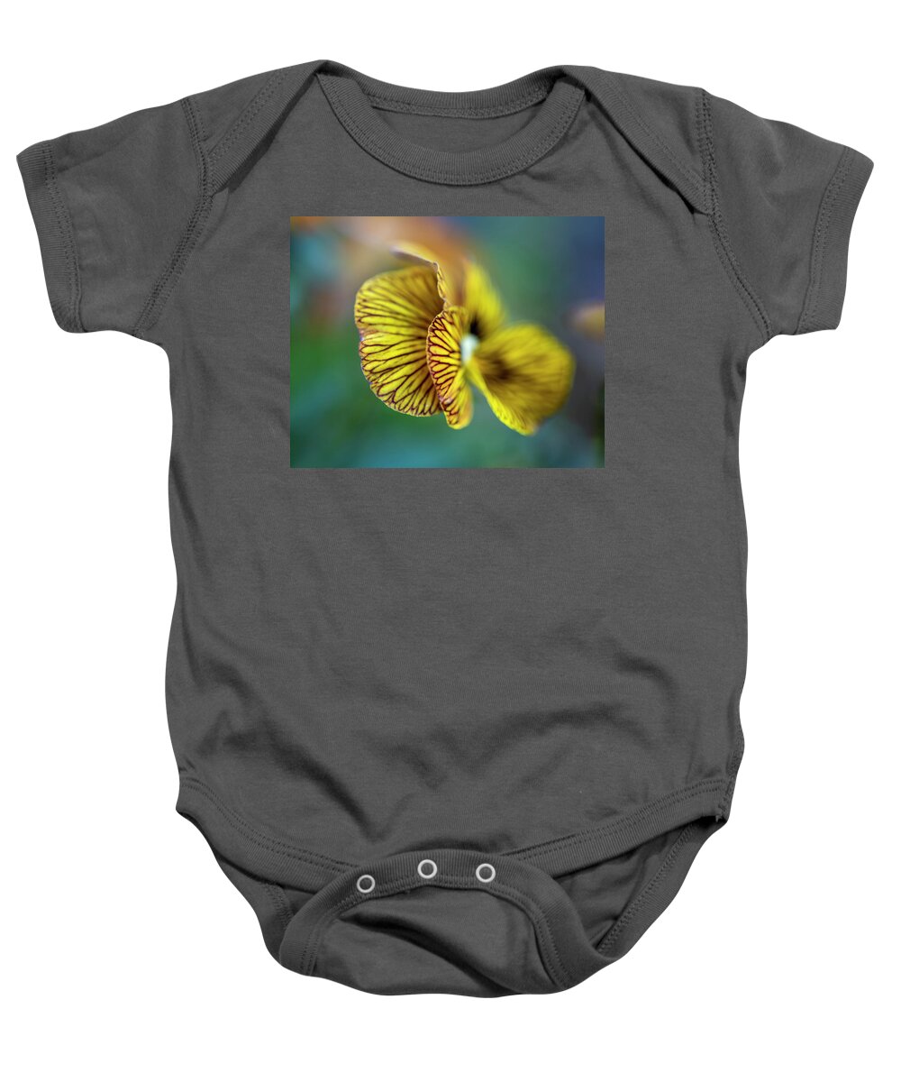  Baby Onesie featuring the photograph Flower Abstract 9035-032024 #1 by Tam Ryan