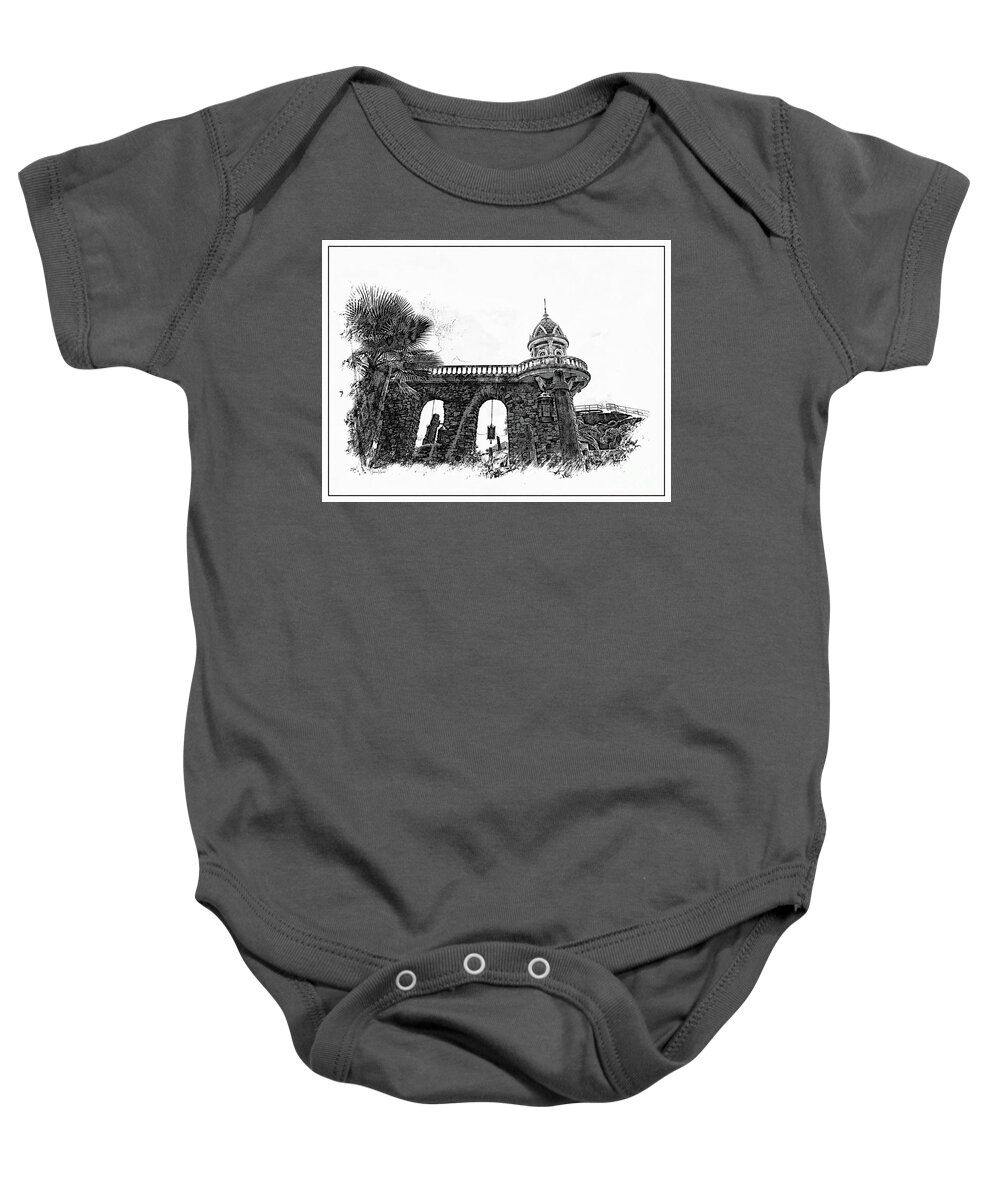 Little Mermaid Baby Onesie featuring the photograph Little Mermaid #1 by FineArtRoyal Joshua Mimbs