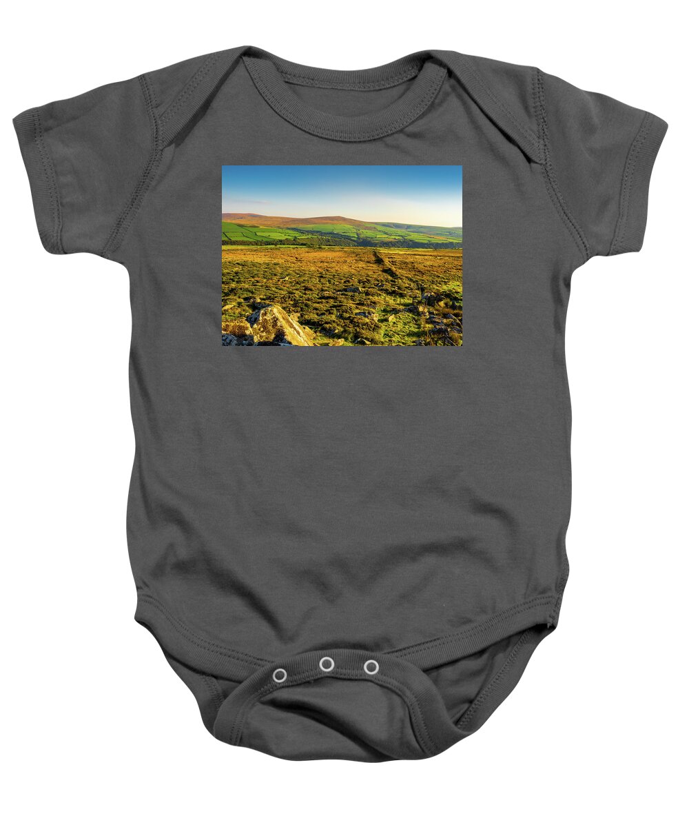 Wales Baby Onesie featuring the photograph Preseli Hills #1 by Mark Llewellyn