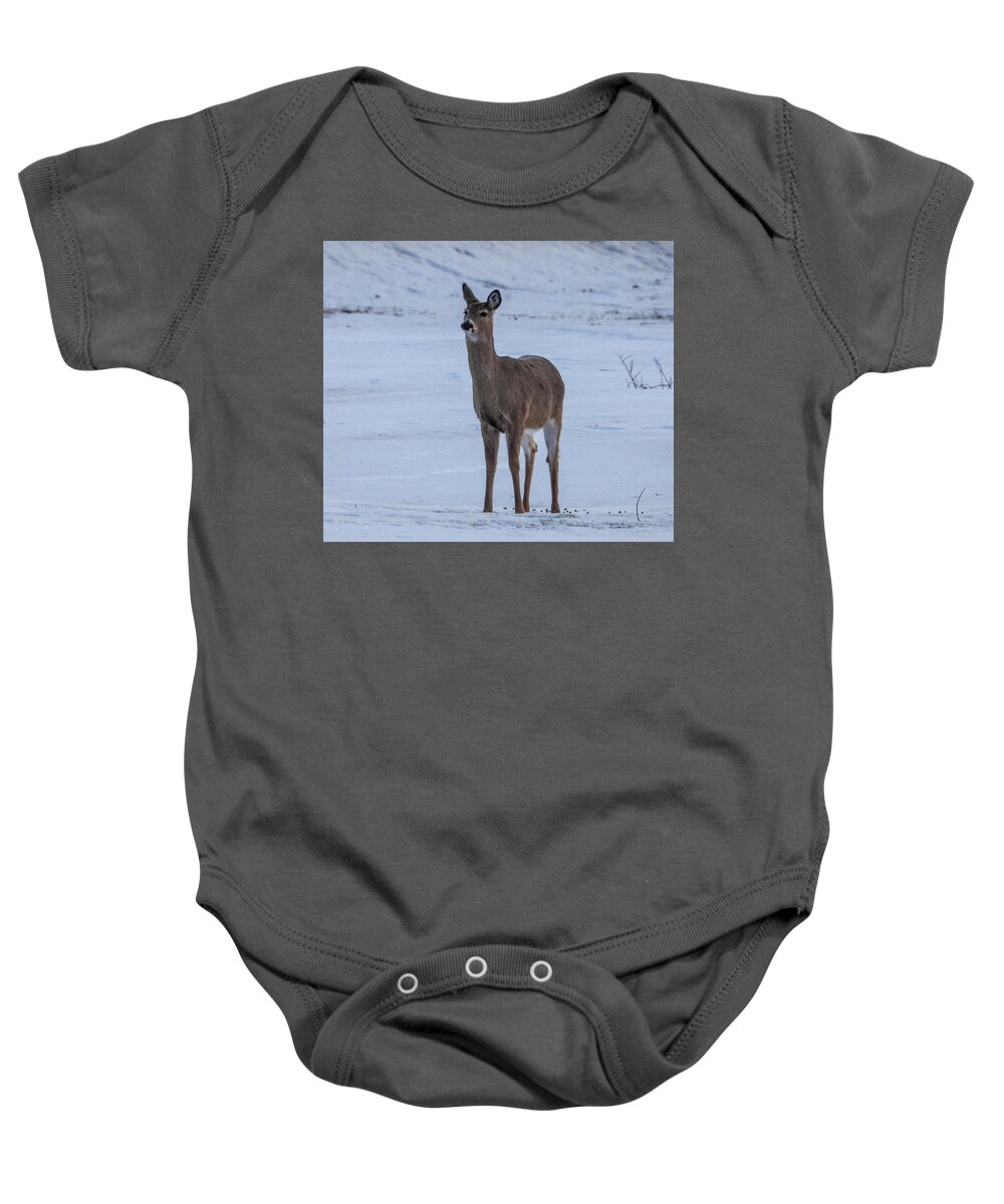  Baby Onesie featuring the photograph Standing Alone #1 by Wendy Carrington