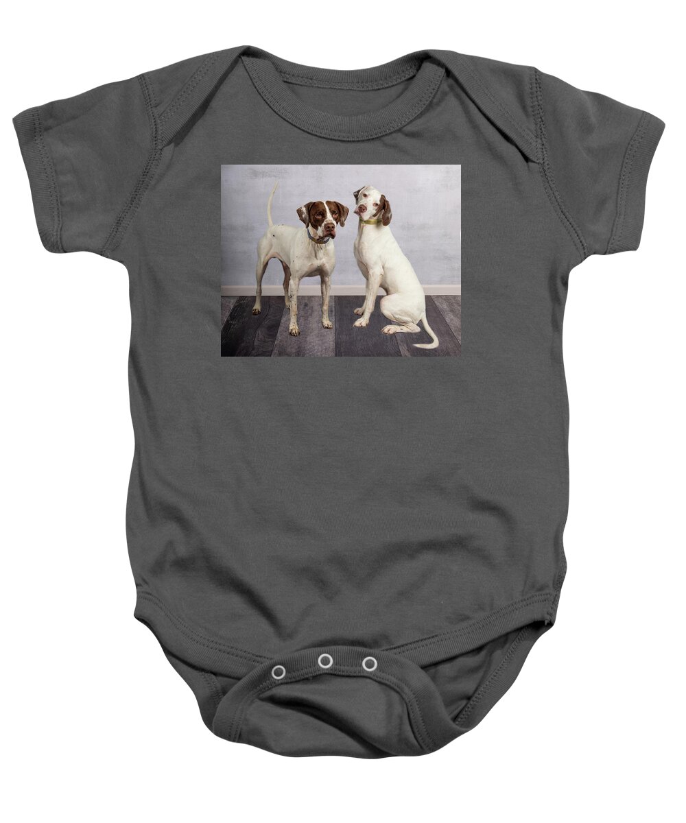  Baby Onesie featuring the photograph Together #1 by Rebecca Cozart