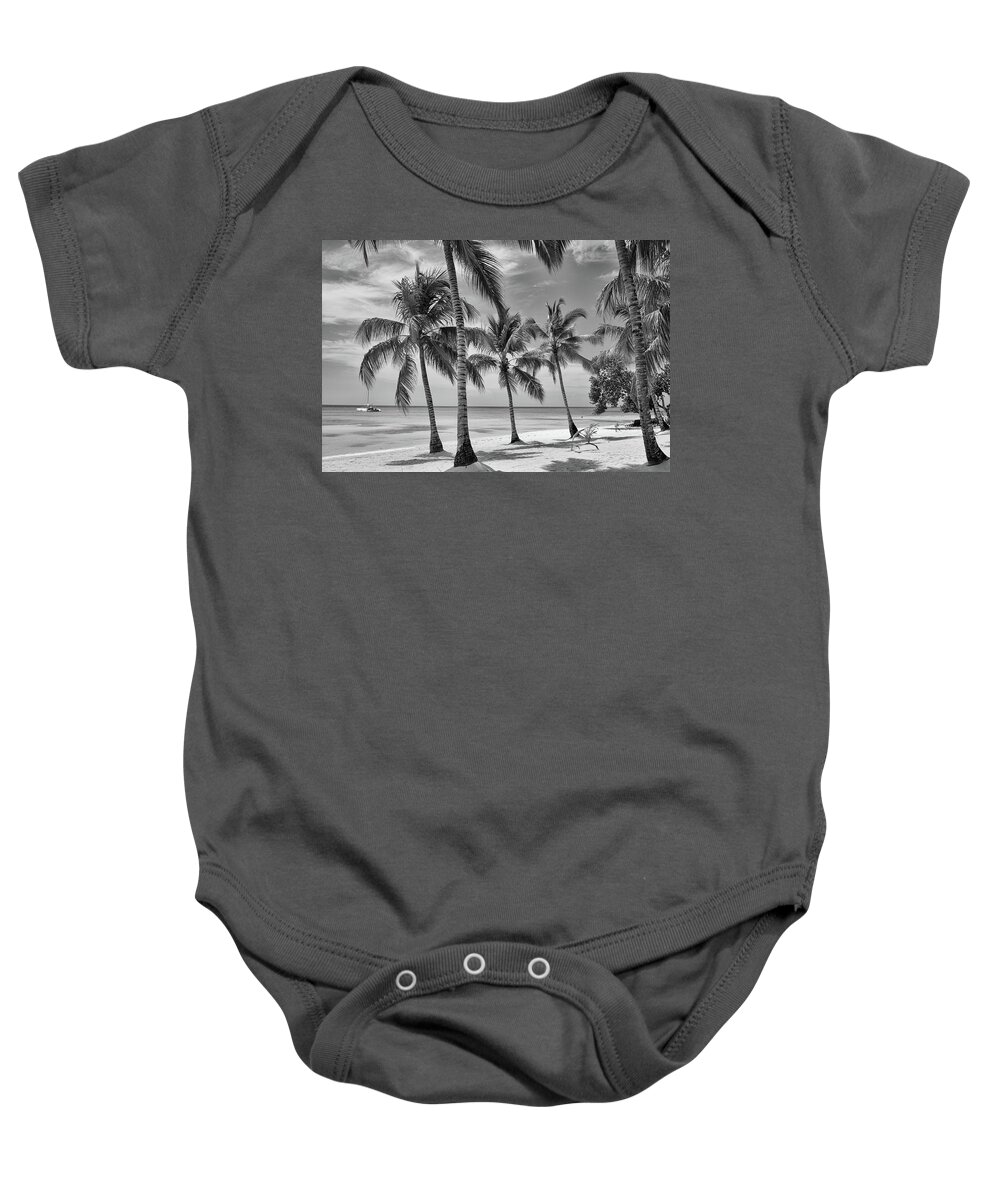 Holiday Baby Onesie featuring the photograph Tropical Paradise #1 by Shirley Mitchell
