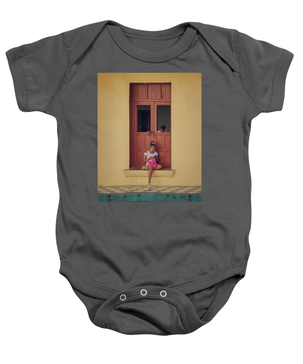 Baracoa Baby Onesie featuring the photograph Baracoa Guantanamo Province Cuba #3 by Tristan Quevilly