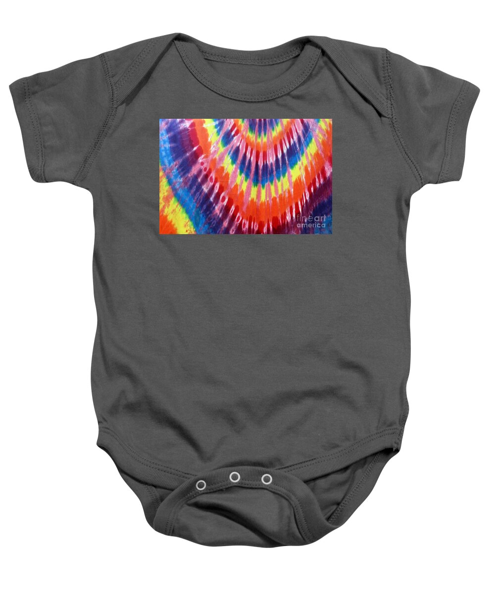 Flower Baby Onesie featuring the photograph Flower power rock poster by Action