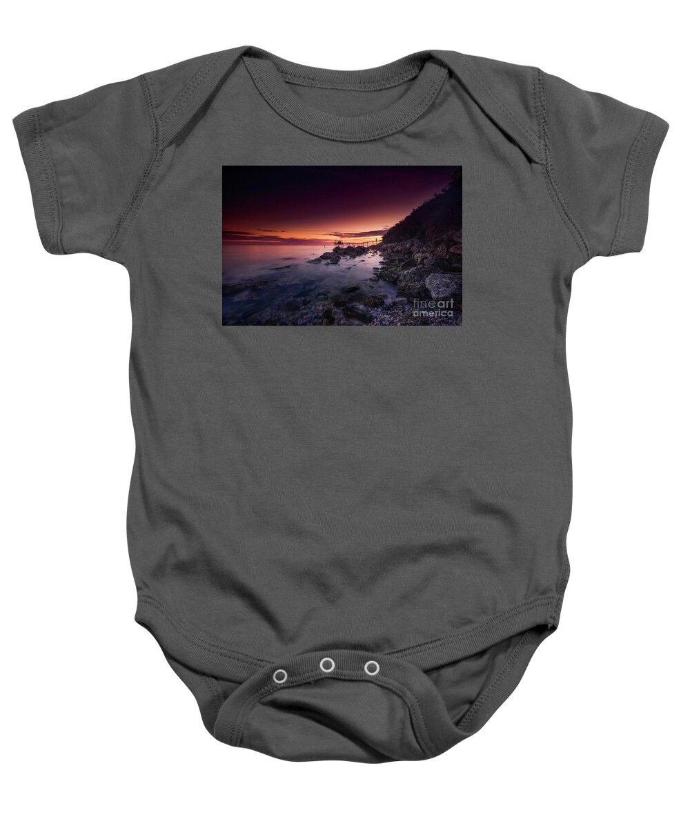 Marco Crupi Rome Photography Baby Onesie featuring the photograph 6 seconds of Dawn by Marco Crupi
