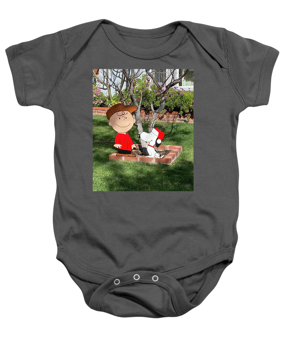 Lawn Baby Onesie featuring the photograph A Med for These Pandemic Times by Calvin Boyer