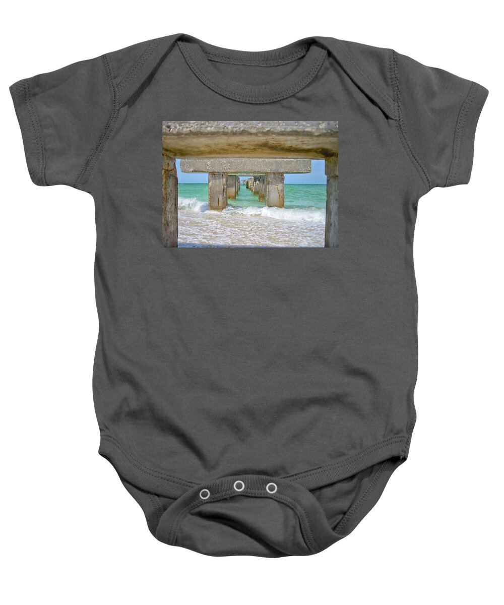 Boca Grande Baby Onesie featuring the photograph Abandoned by Alison Belsan Horton