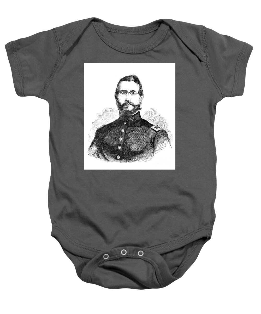 1861 Baby Onesie featuring the drawing Adam Slemmer by Granger