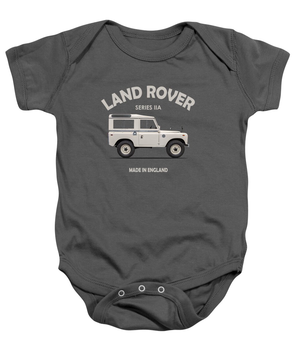 Land Rover Baby Onesie featuring the photograph Land Rover Series II by Mark Rogan