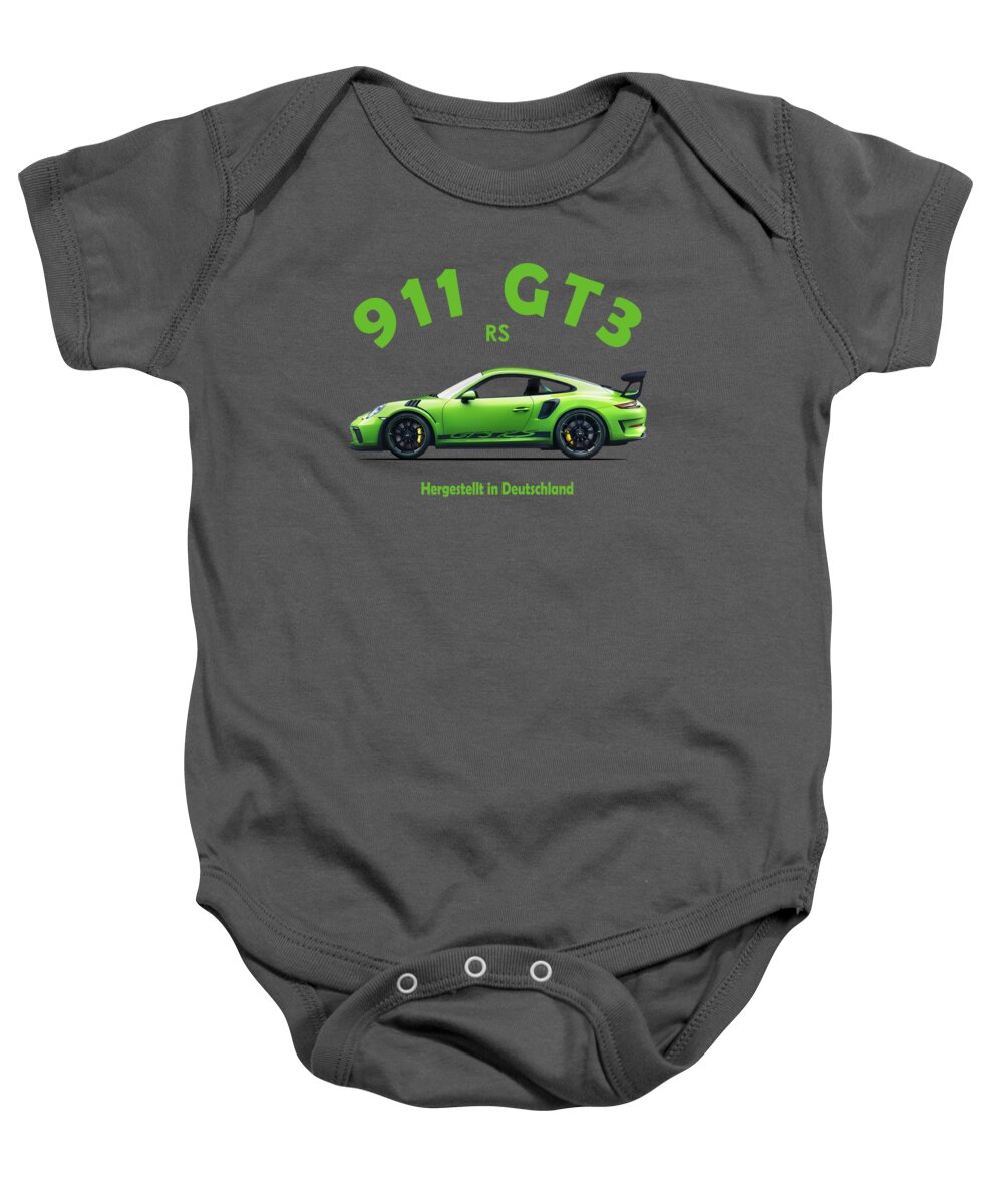 911 Baby Onesie featuring the photograph 911 Gt3 Rs by Mark Rogan