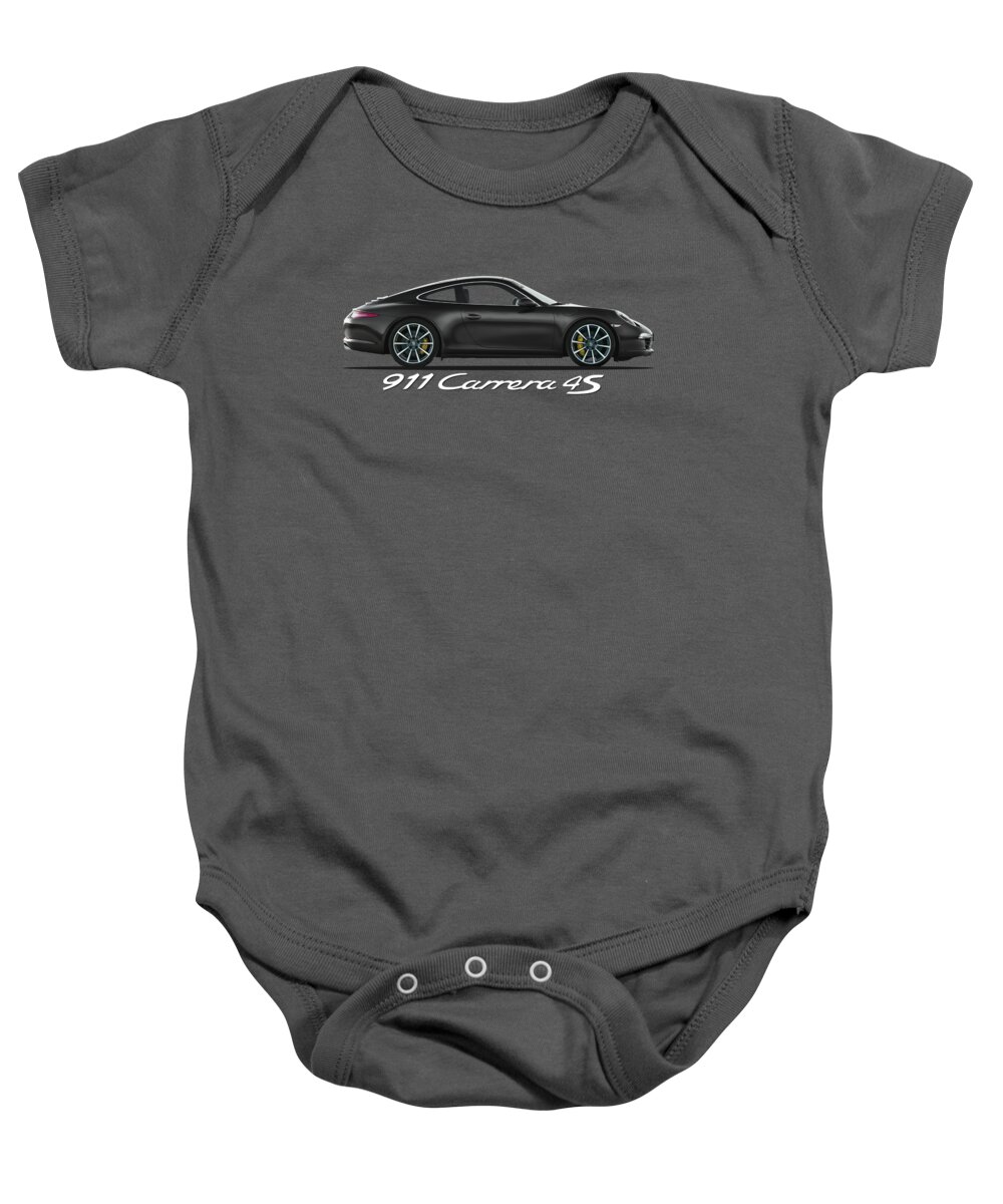 911 Carrera 4s Baby Onesie featuring the photograph 911 Carrera 4S by Mark Rogan