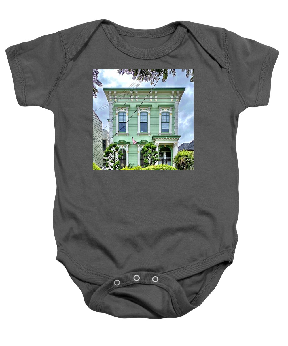  Baby Onesie featuring the photograph Beautiful House by Julie Gebhardt