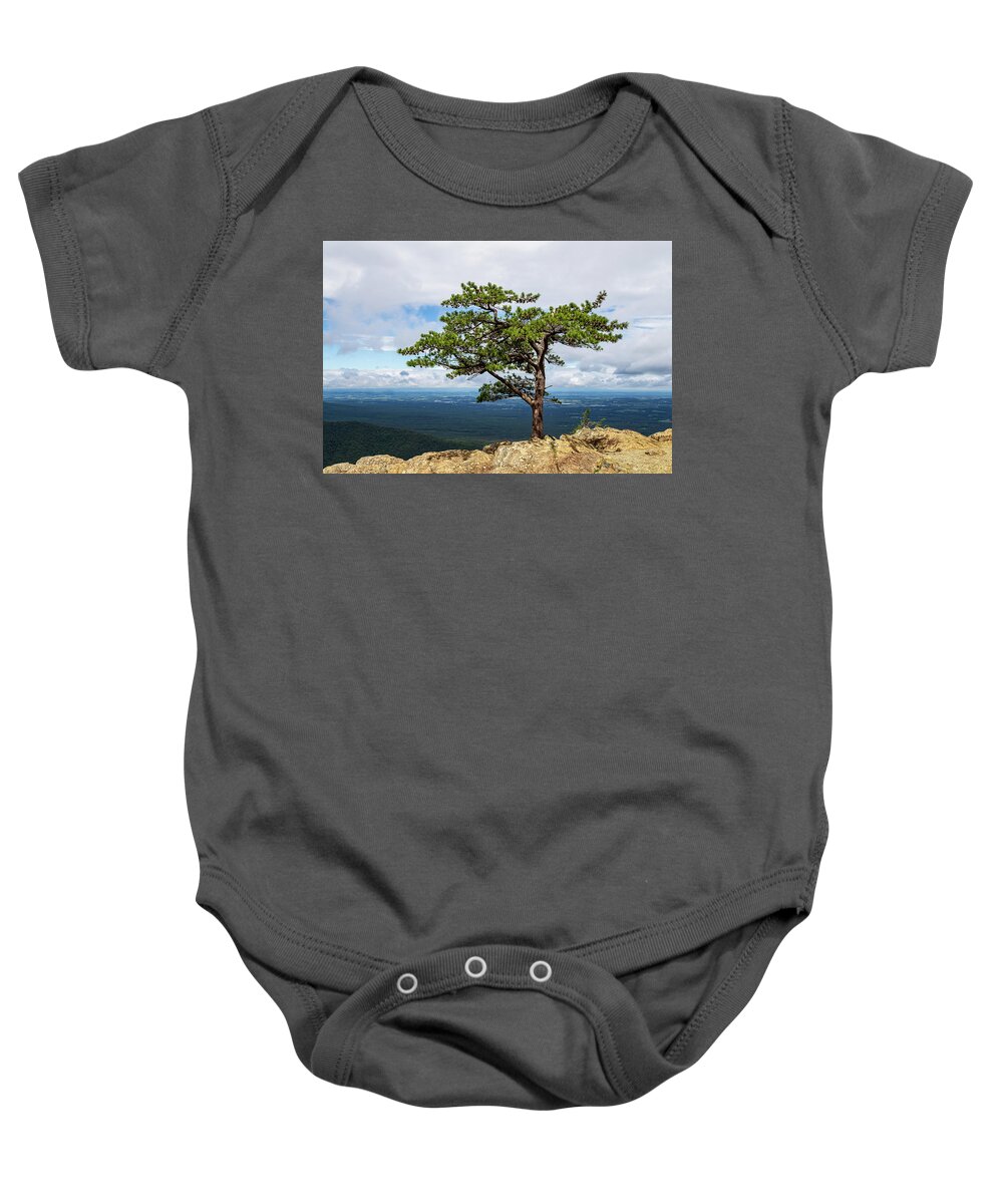 2020 Baby Onesie featuring the photograph Blue Ridge Parkway-2 The Sentinel by Charles Hite