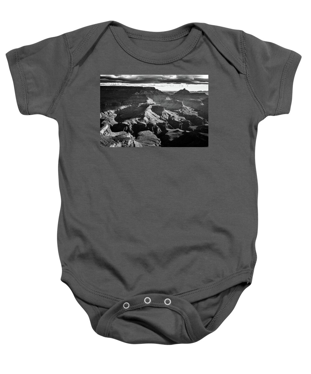 Grand Canyon Baby Onesie featuring the photograph Canyon Light by Susie Loechler