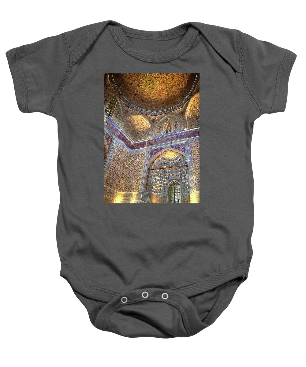  Baby Onesie featuring the photograph Central Asia 27 by Eric Pengelly
