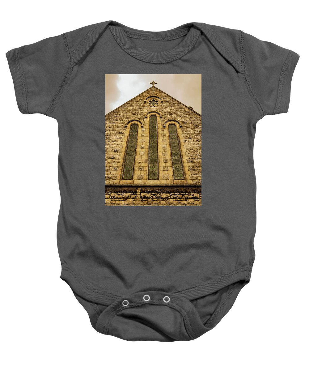 Ancient Baby Onesie featuring the photograph Church of the Assumption by Fabiano Di Paolo