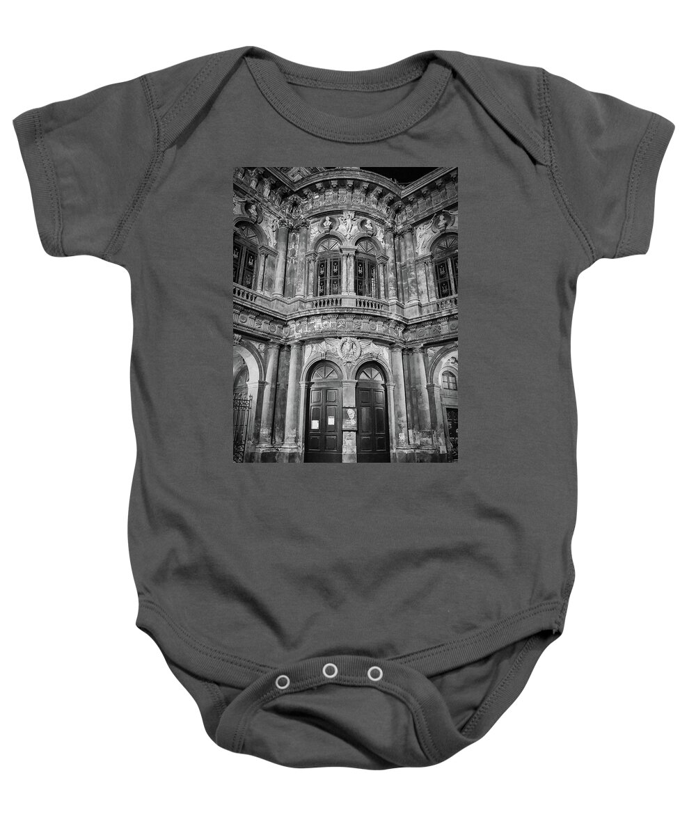 Italy Baby Onesie featuring the photograph Classic Architecture of Sicily by Monroe Payne