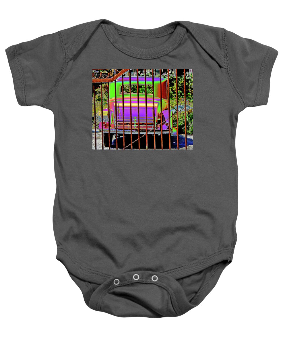 Car Baby Onesie featuring the photograph Classic Cool Car by Andrew Lawrence