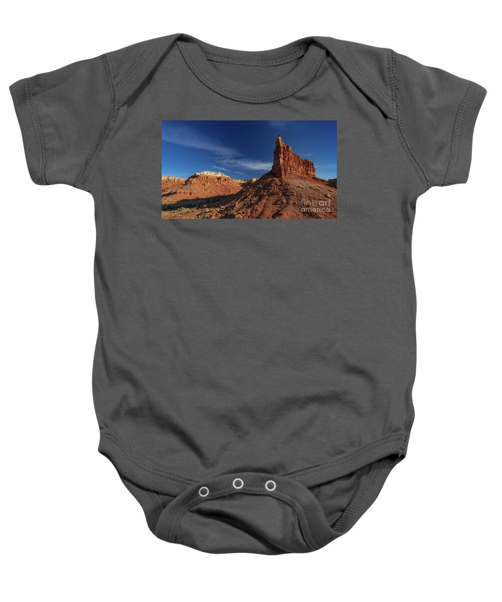 Comanche Canyon Baby Onesie featuring the photograph Commanche Canyon by Maresa Pryor-Luzier