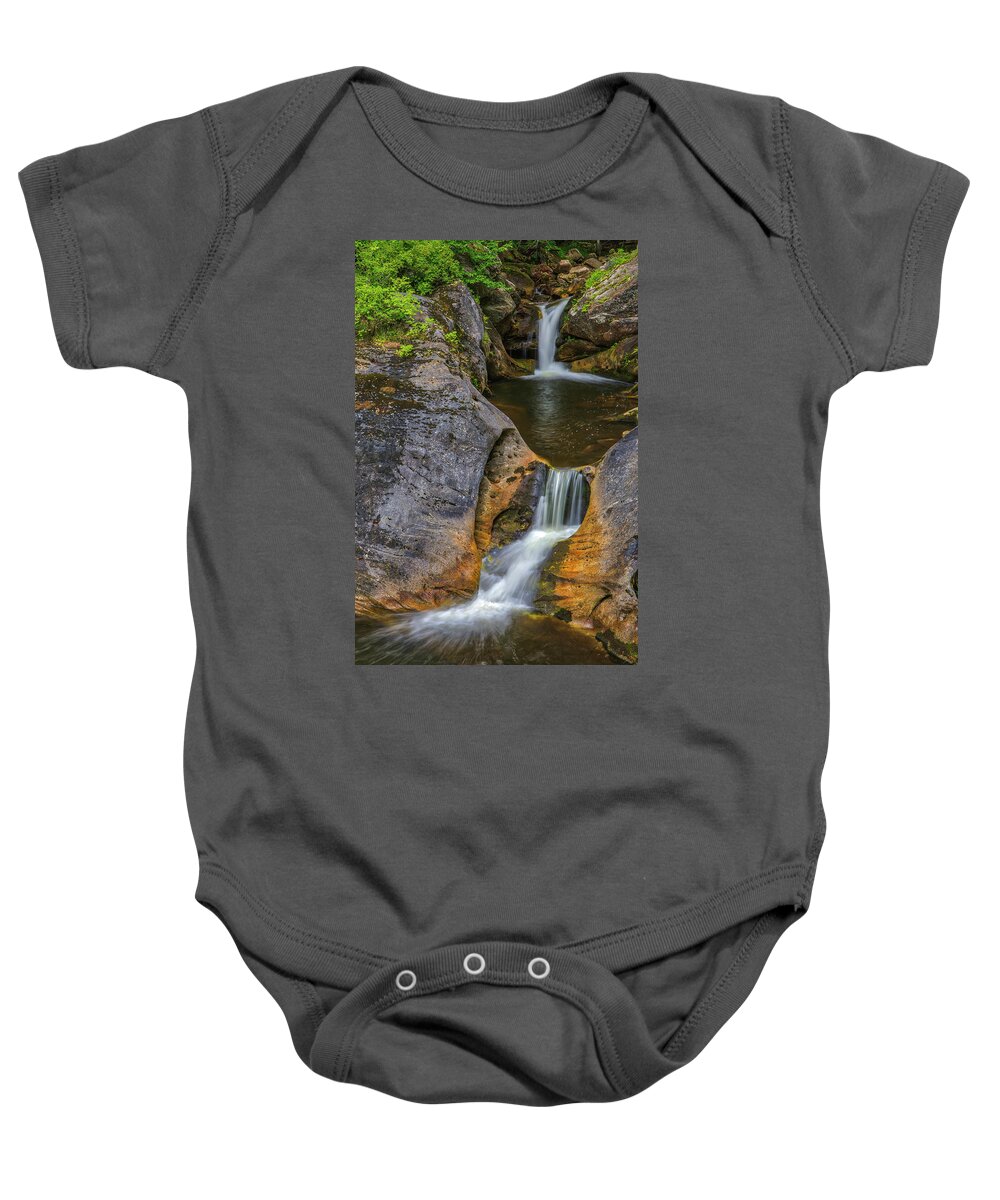 Connecticut Baby Onesie featuring the photograph Connecticut Kent Falls by Juergen Roth