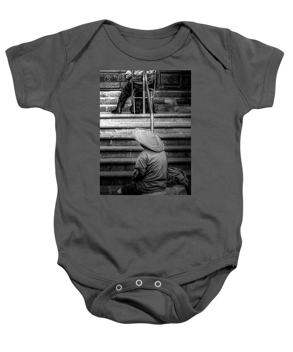 Published Baby Onesie featuring the photograph Crude Reality by Enrique Pelaez