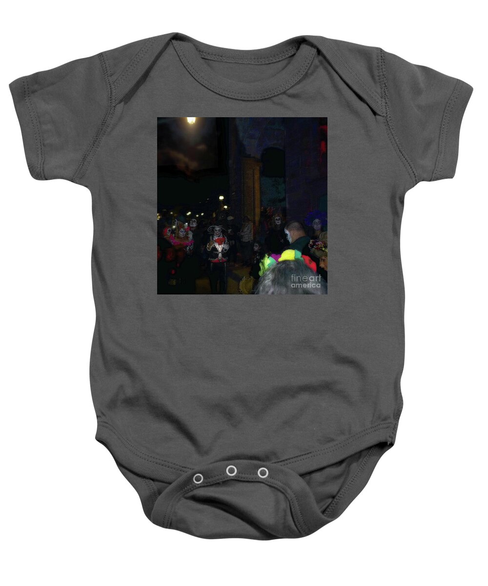 Day Of The Dead Baby Onesie featuring the photograph Days Of The Dead by John Kolenberg