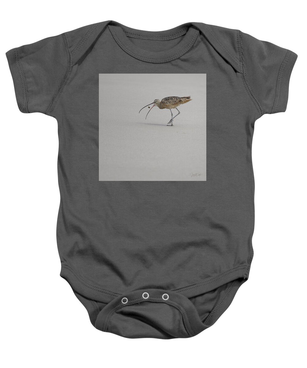 Animals Baby Onesie featuring the photograph Death of a Sand Crab by James Covello
