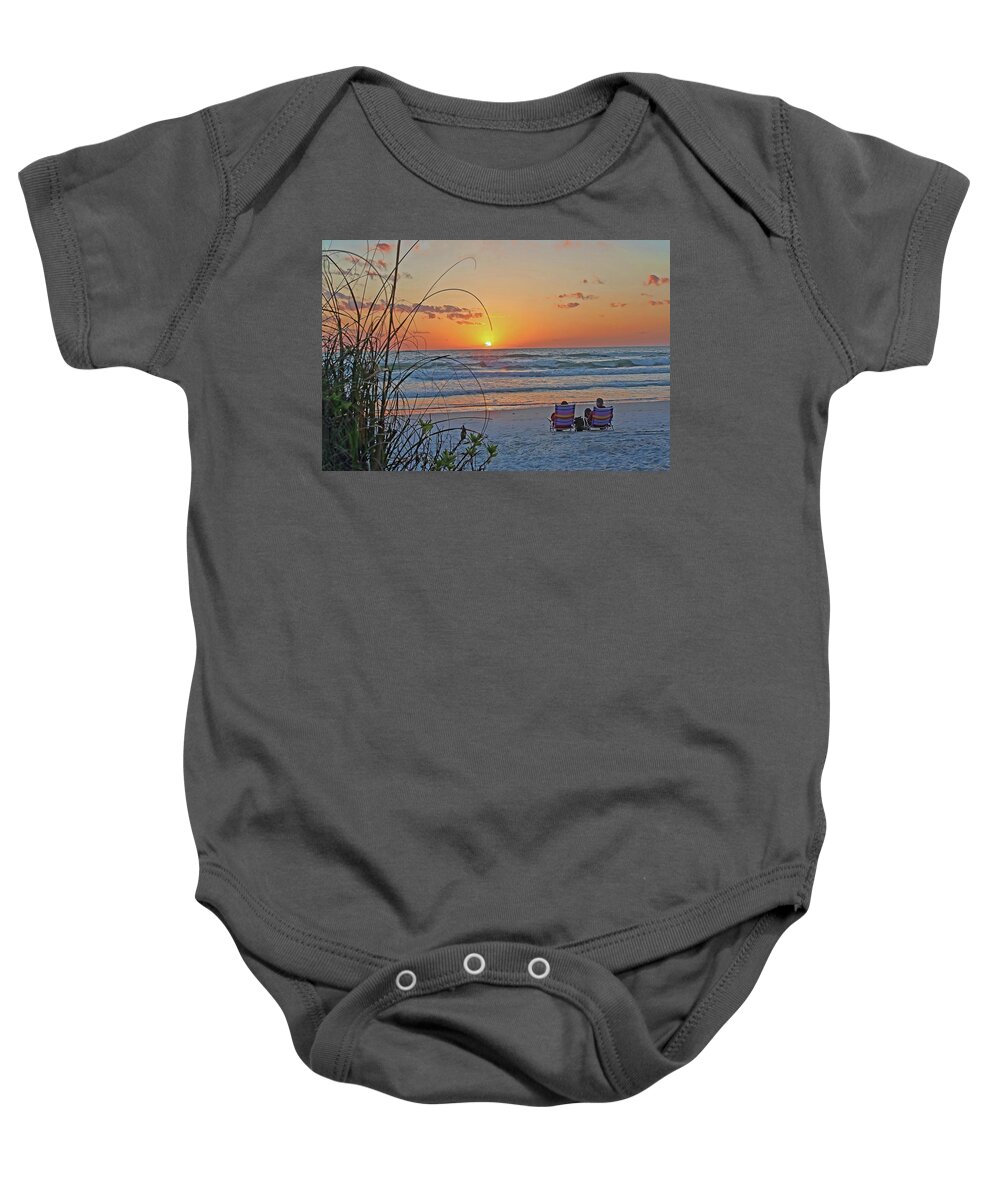 Beach Baby Onesie featuring the photograph Eventide by HH Photography of Florida