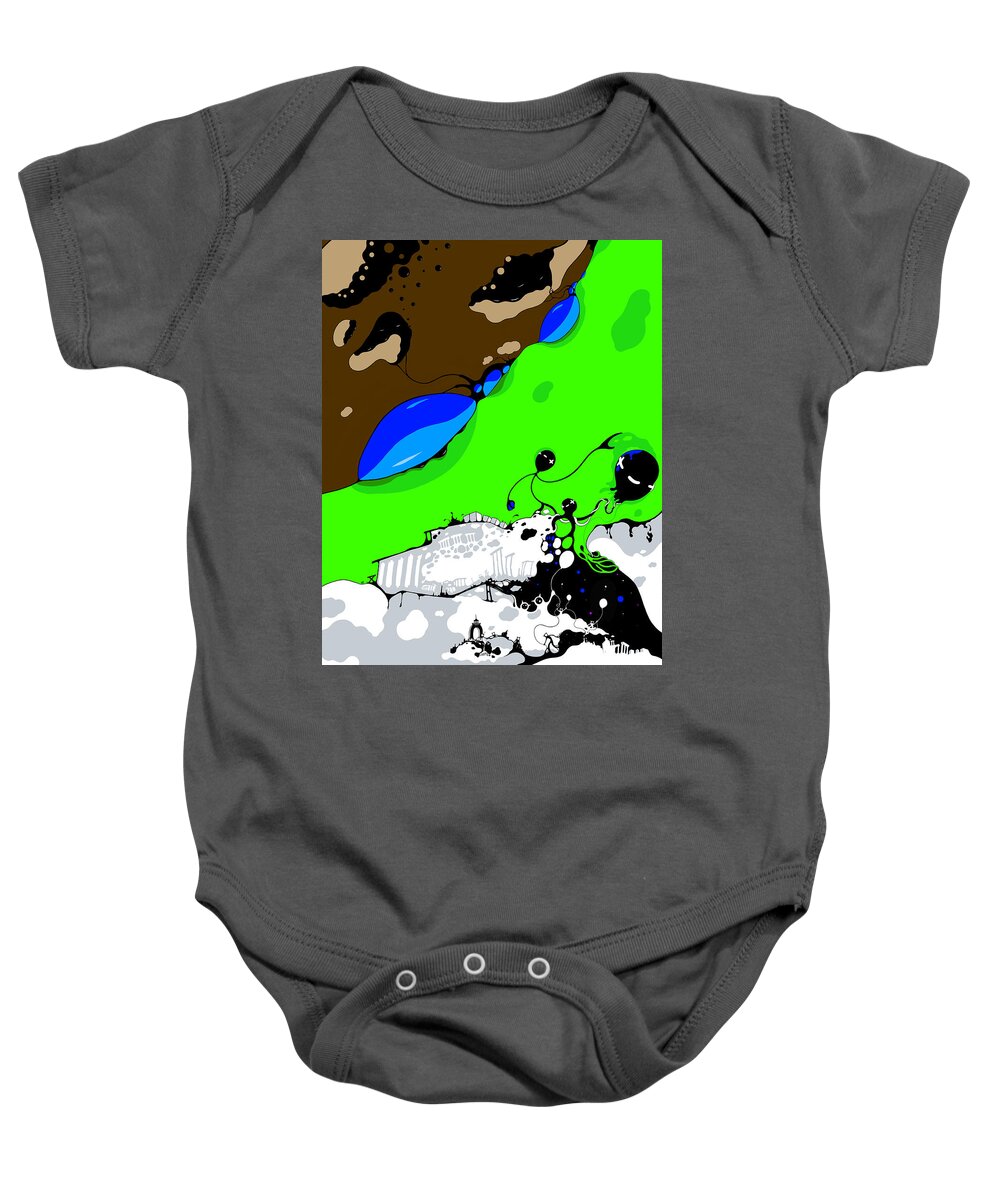 Avatars Baby Onesie featuring the digital art Expose by Craig Tilley