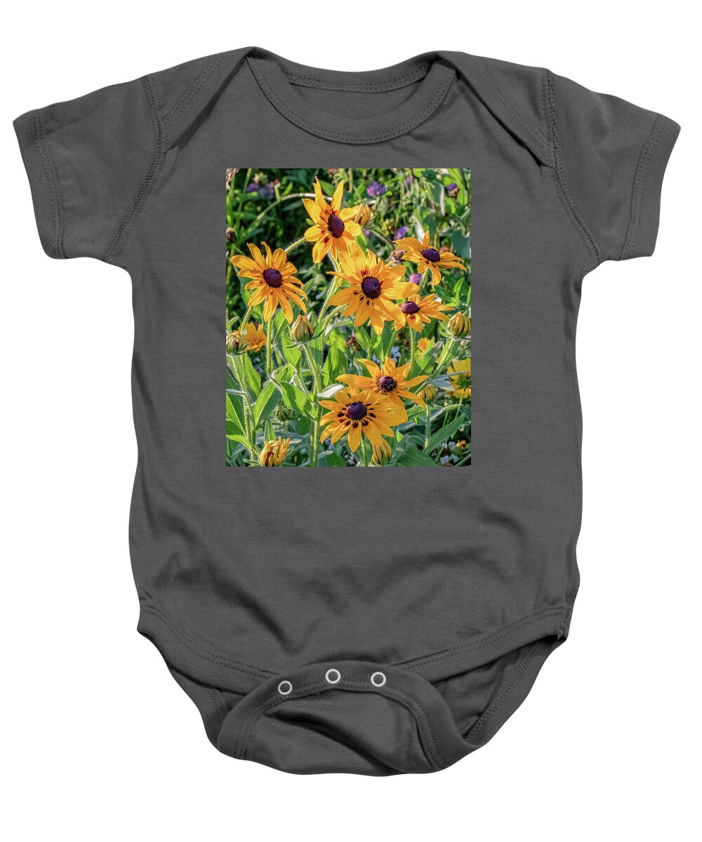 Agriculture Baby Onesie featuring the photograph Field of colors by Brian Shoemaker