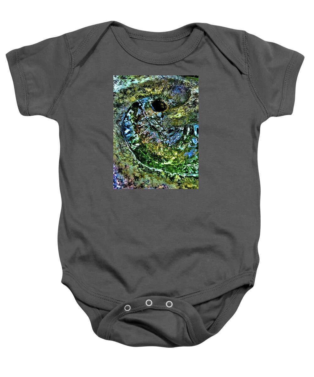Water Baby Onesie featuring the photograph Finality by Tom Johnson