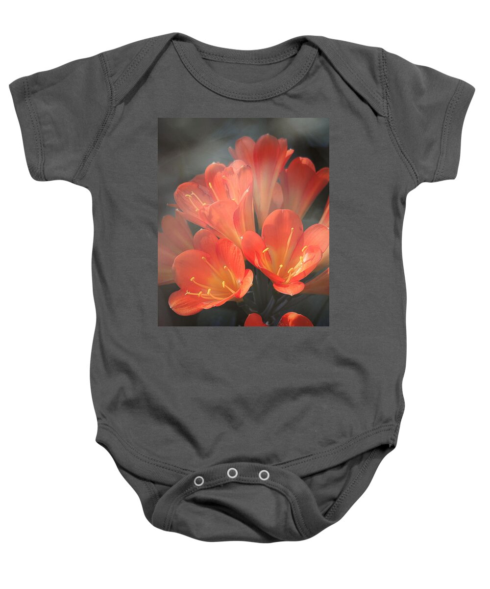 Flowers Baby Onesie featuring the photograph Floral Beauty by Mary Lee Dereske