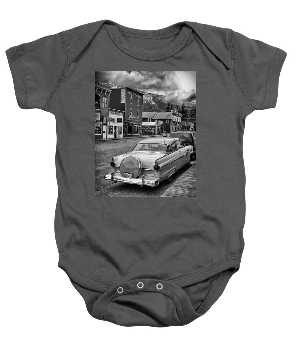 Ford Crown Victoria Baby Onesie featuring the photograph Ford Crown Victoria by Jim Mathis