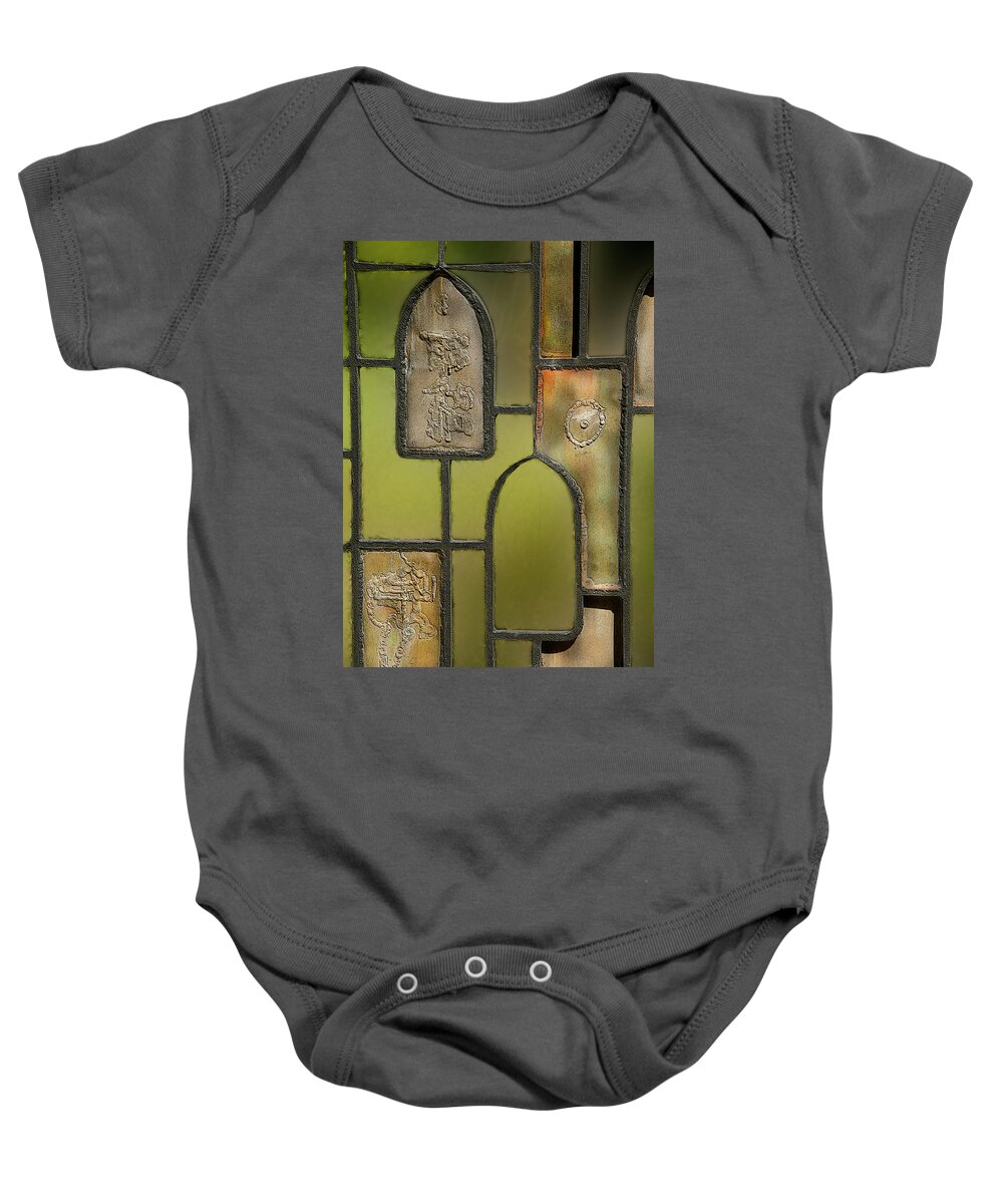 Fine Art Baby Onesie featuring the photograph Gated Inspiration by Melissa Southern