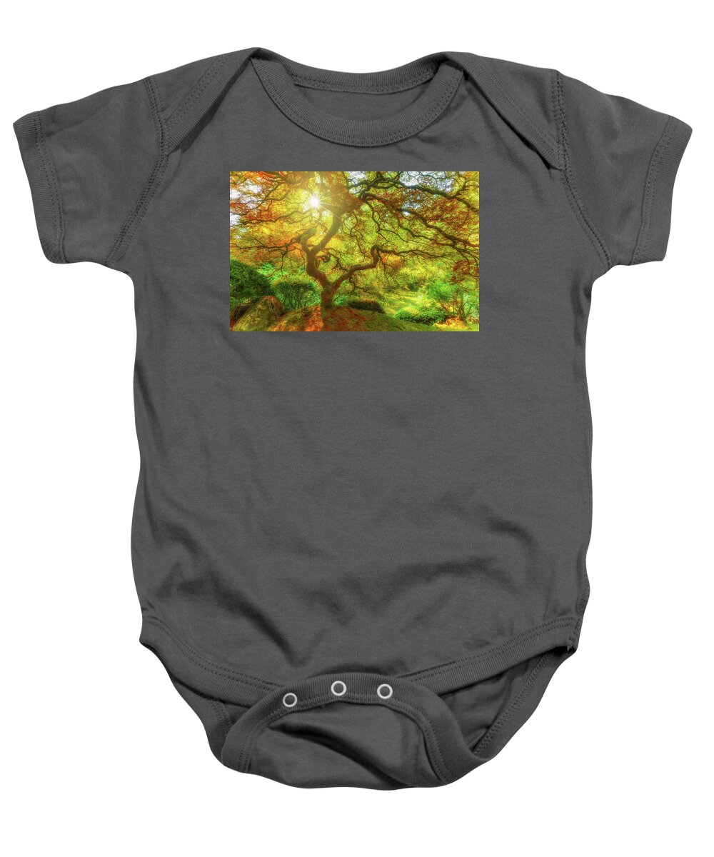 Trees Baby Onesie featuring the photograph Good Morning Sunshine by Darren White