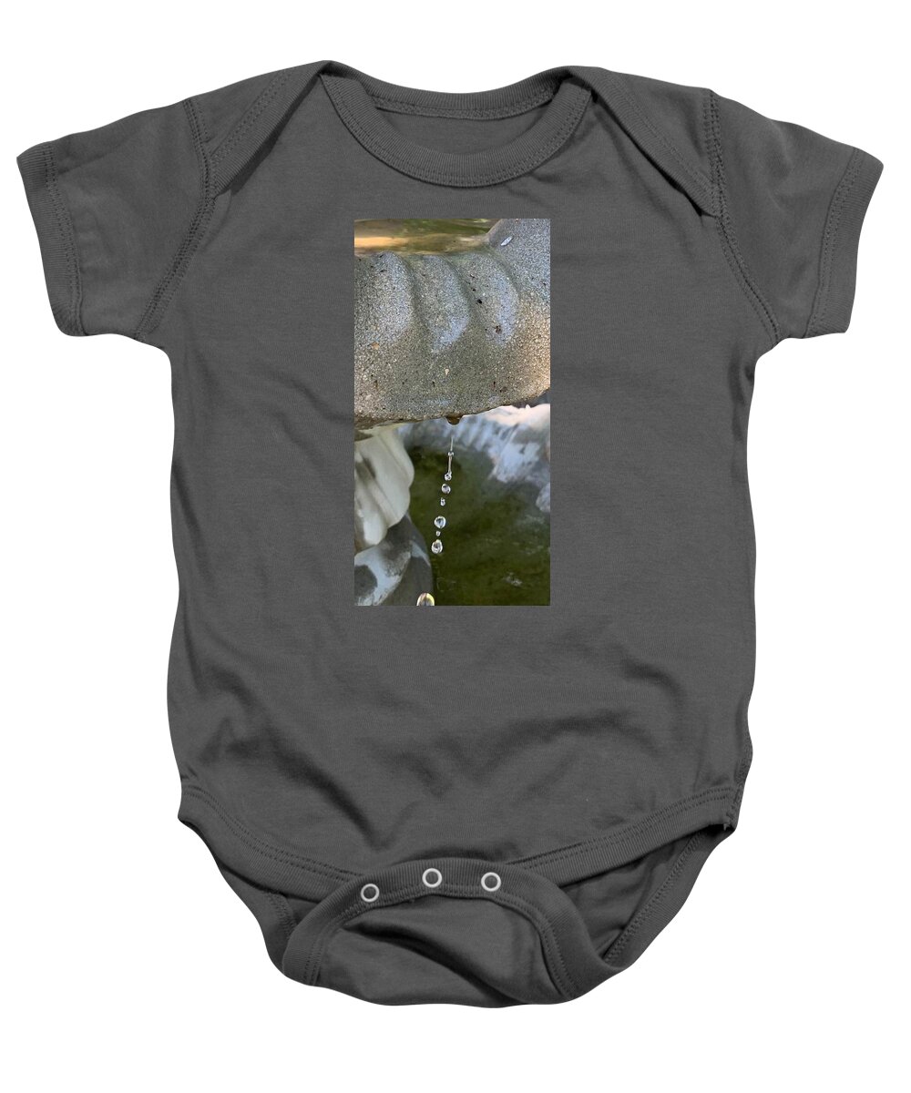 Water Baby Onesie featuring the photograph Gravity by Lee Darnell