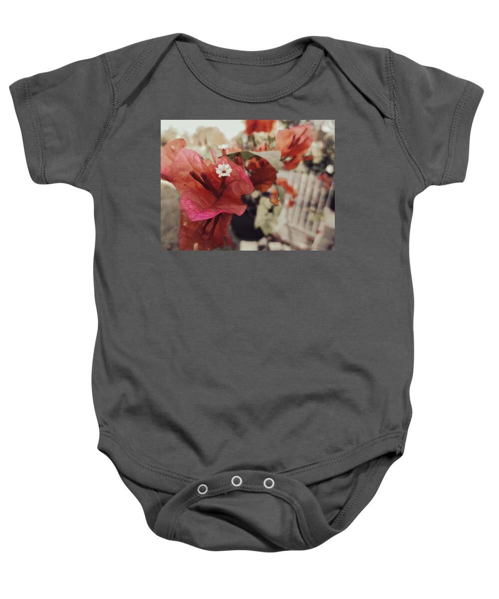 Bougainvillea Spectabilis Baby Onesie featuring the photograph Great Bougainvillea by W Craig Photography