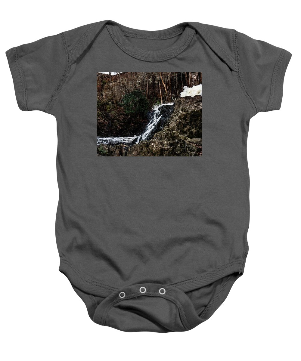 Great Falls Baby Onesie featuring the photograph great falls - Rockingham - 06 by Flees Photos