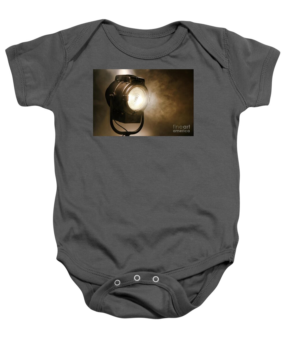 Hollywood Baby Onesie featuring the photograph Hollywood by Olivier Le Queinec