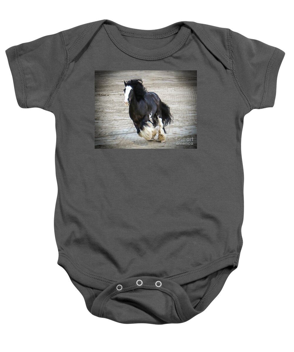 Horse Baby Onesie featuring the photograph Horse Show Germantown Tennessee by Veronica Batterson