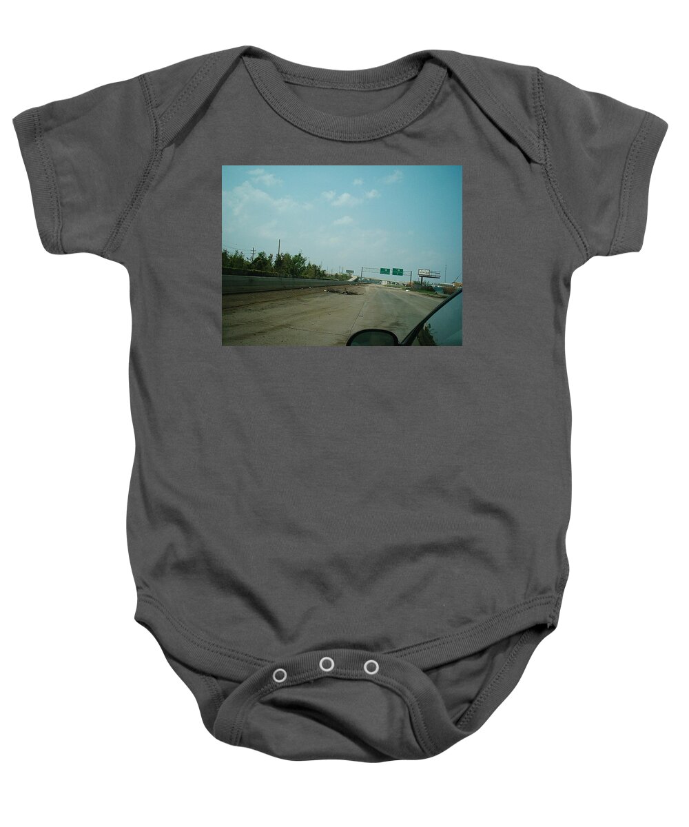New Orleans Baby Onesie featuring the photograph Hurricane Katrina Series - 44 by Christopher Lotito