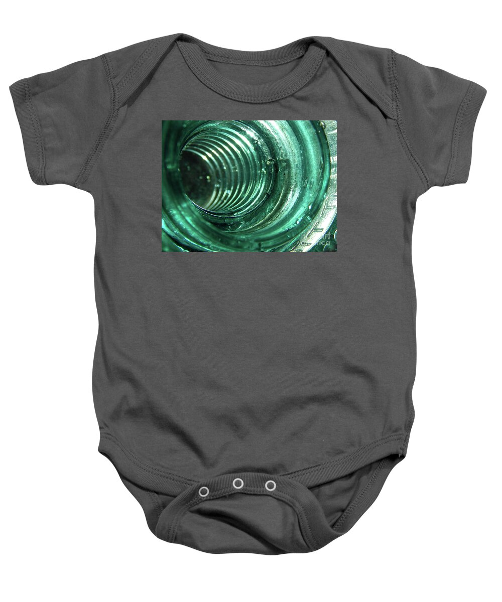 Insulator Baby Onesie featuring the photograph Inside of an Insulator by Phil Perkins