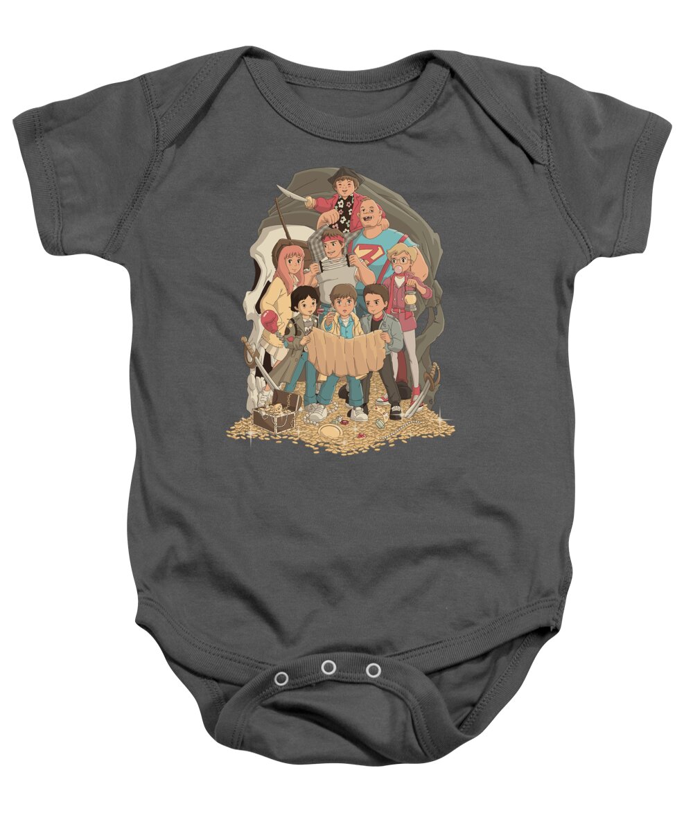 Goonies Baby Onesie featuring the digital art It's Our Time by Angel Saquero
