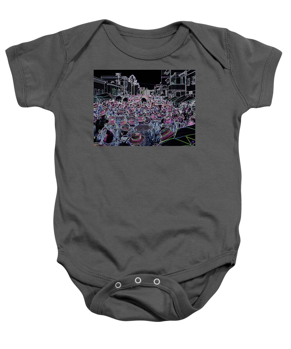 Digital Decor Baby Onesie featuring the photograph Kaapse Klopse by Andrew Hewett
